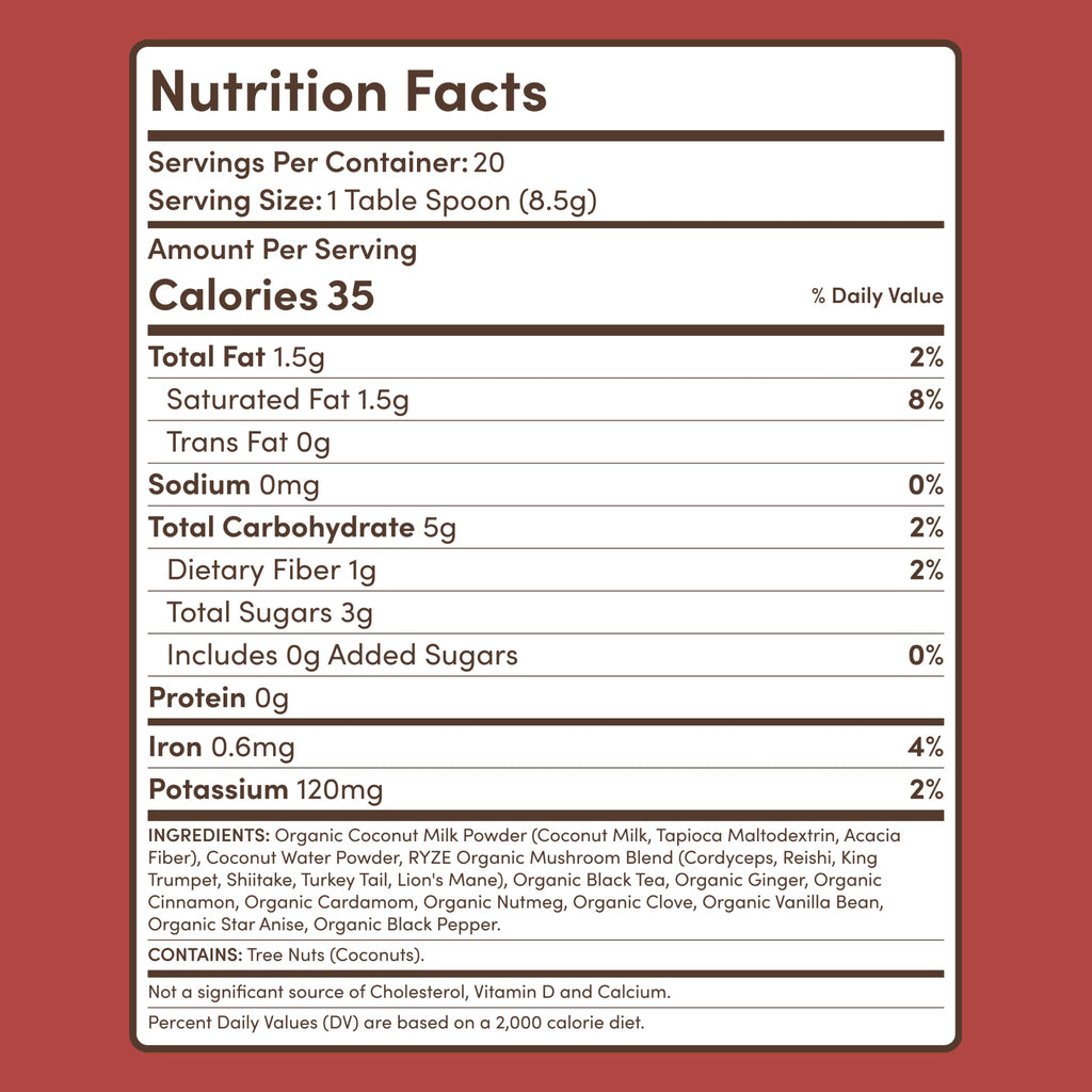 Mushroom Chai (20 Servings)