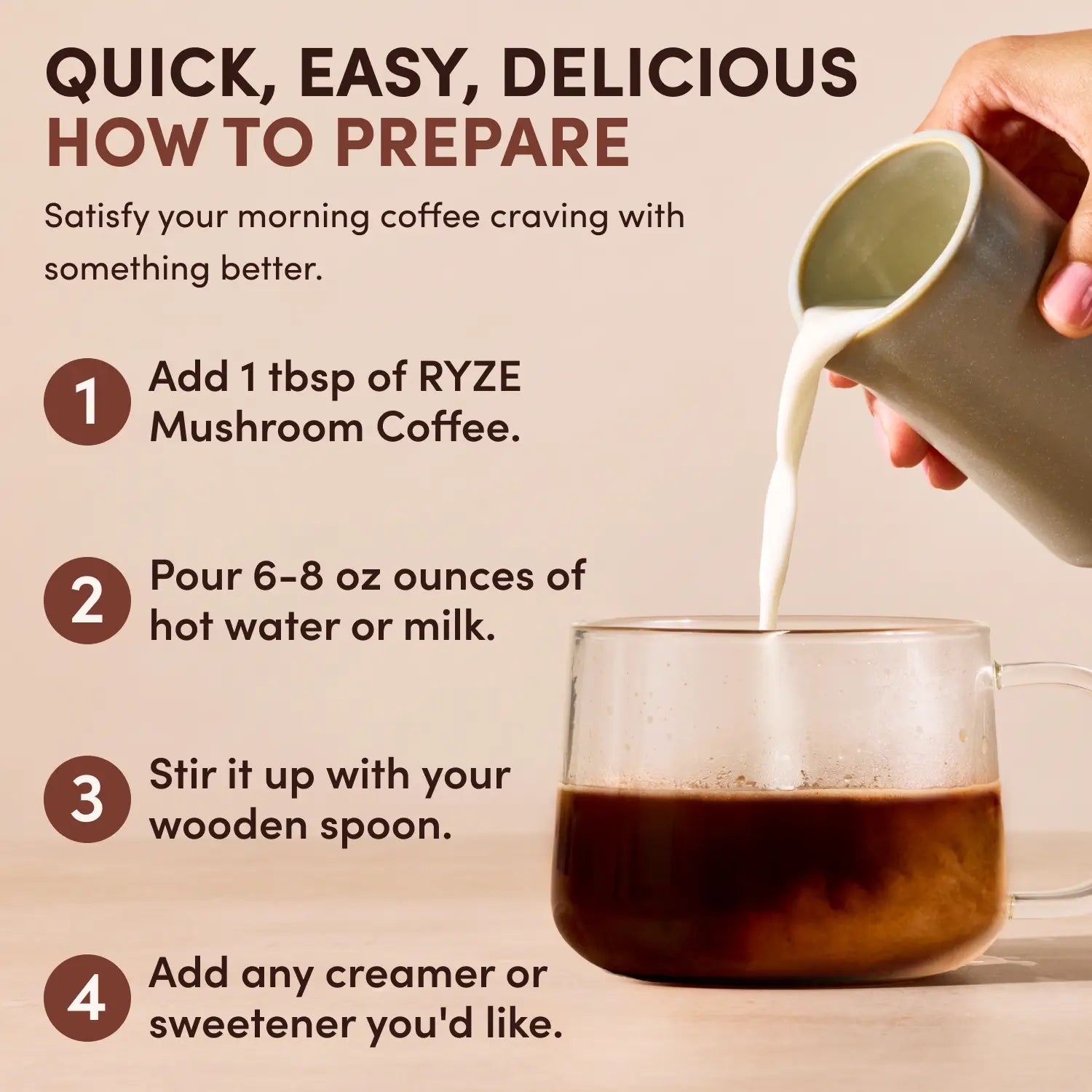 Mushroom Coffee Ritual Set