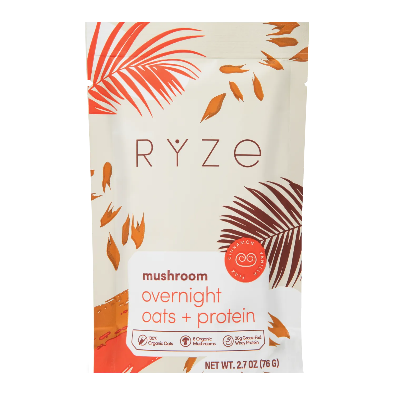 Mushroom Overnight Oats: 14 Servings