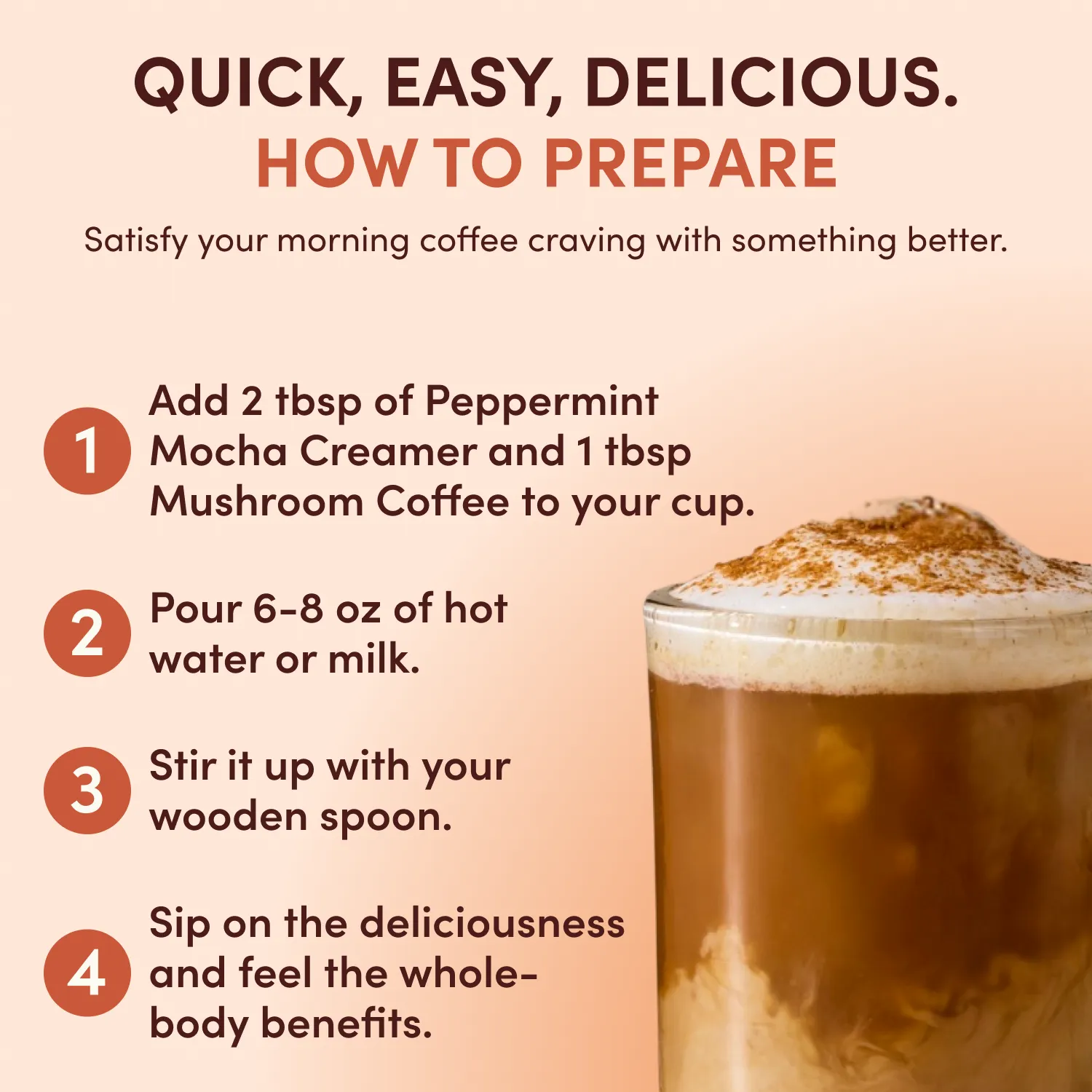 Peppermint Mocha Creamer (14 Servings)