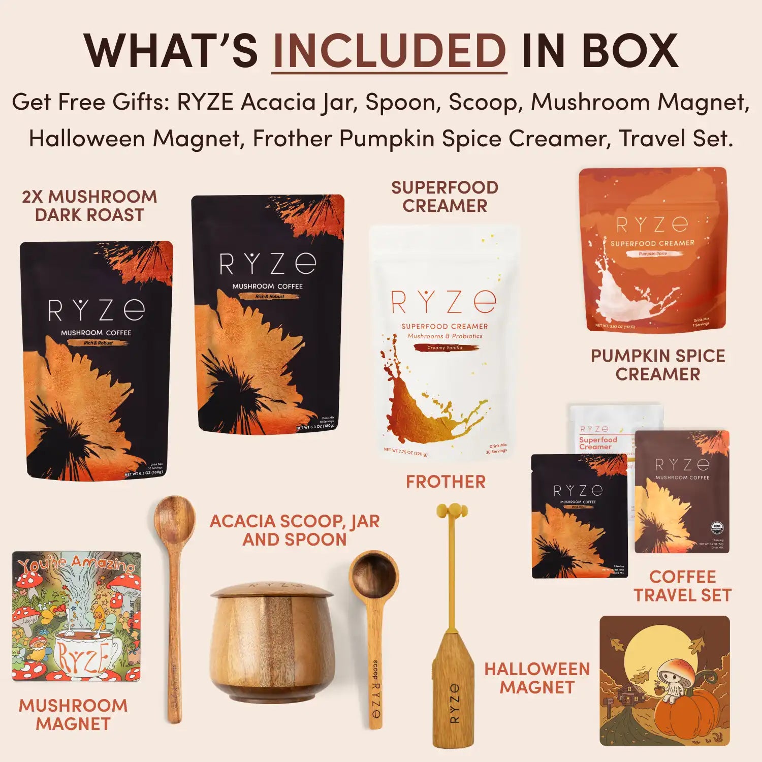 RYZE Ritual Set Dark Roast (90 Day Plan)