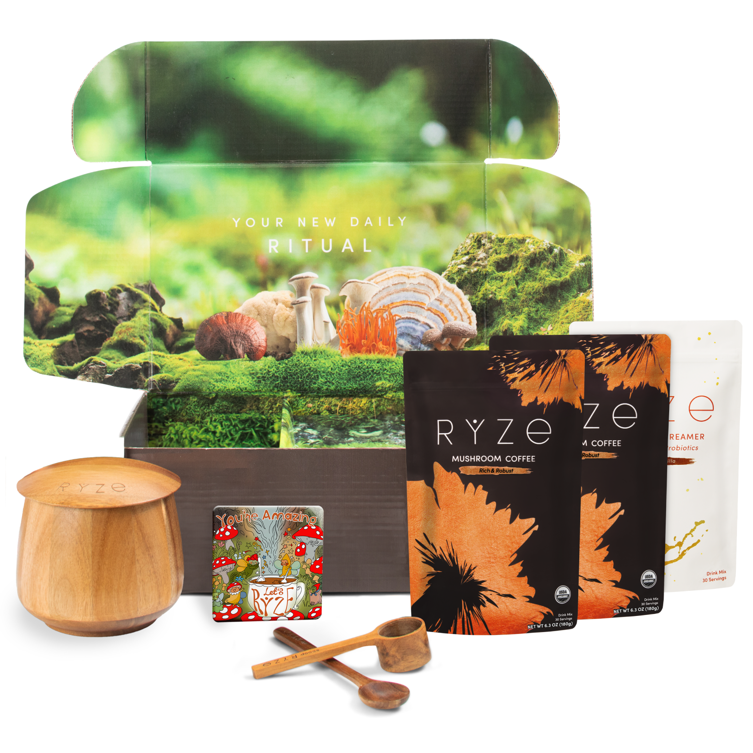 Dark Roast Ritual Set 3 Month Plan